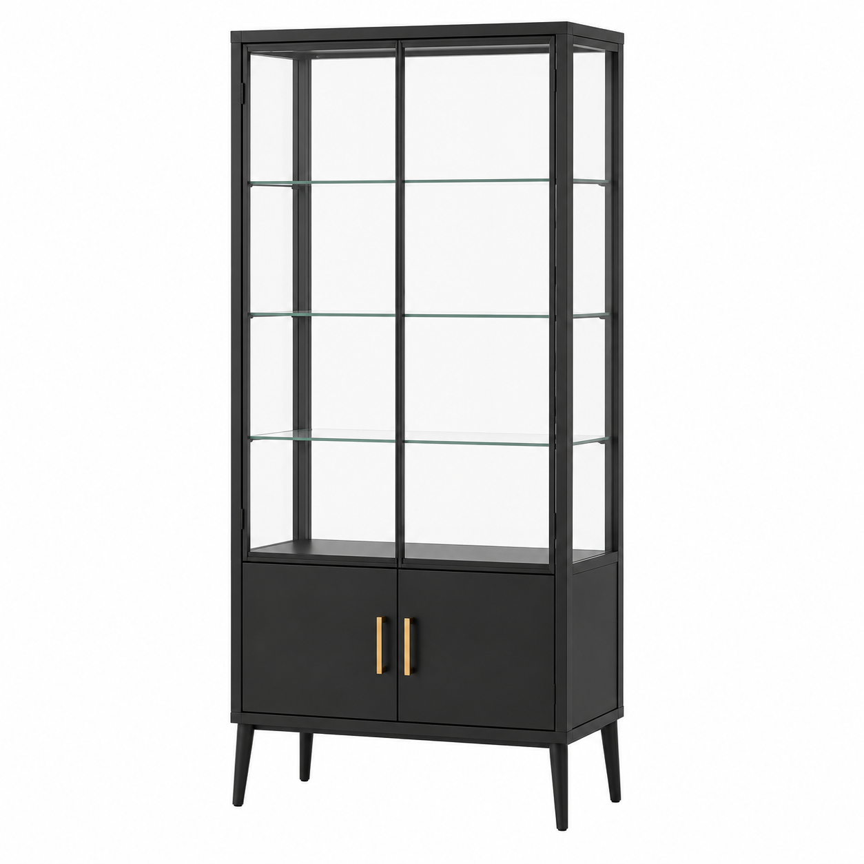 Frhheaina™ Modern Glass Display Cabinet
