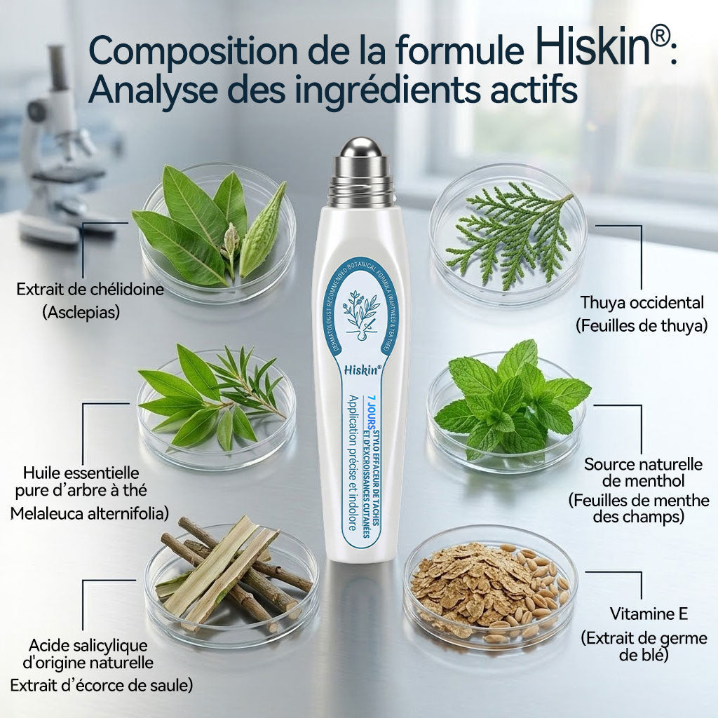 𝐁𝐨𝐮𝐭𝐢𝐪𝐮𝐞 𝐨𝐟𝐟𝐢𝐜𝐢𝐞𝐥𝐥𝐞 𝐝𝐞 𝐥𝐚 𝐦𝐚𝐫𝐪𝐮𝐞 | ✅💎 Hiskin® Effaceur Acrochordons & Taches 7 Jours（applicateur à bille, sans douleur et sans cicatrice）