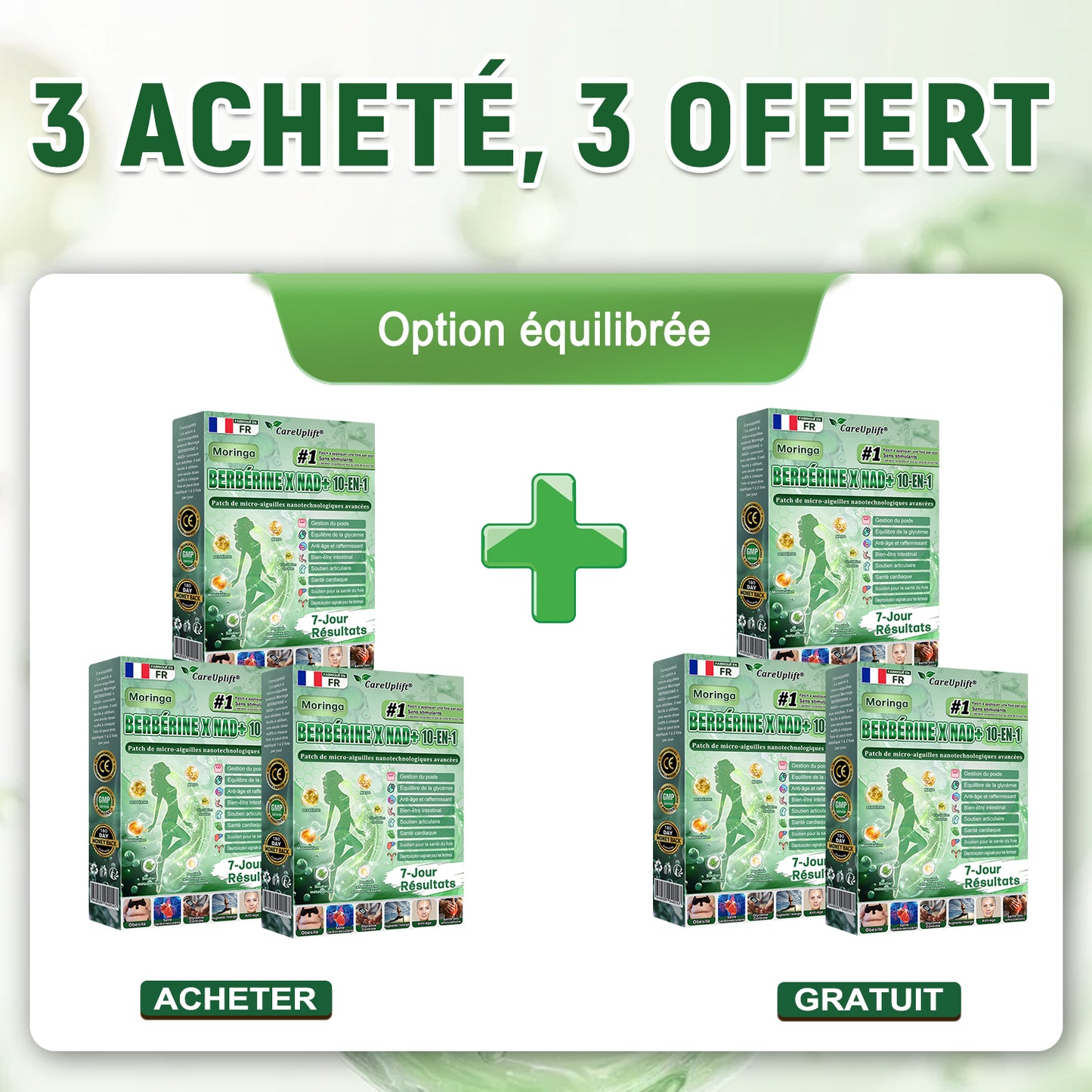 👩‍⚕️ Il ne reste plus que 10 boîtes ! 🎁 Nous offrons une remise supplémentaire de 30 % ! Prenez soin de votre santé ! Si vous manquez cette offre, il n'y en aura plus cette année !